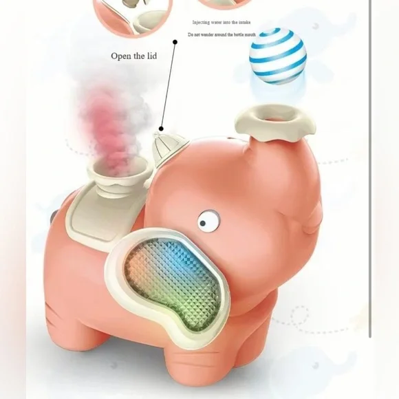 Pink Elephant Kids Humidifier - Picture 4 of 7